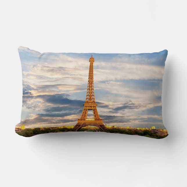 Coussin Rectangle Tour Paris / Eiffel (Recto)