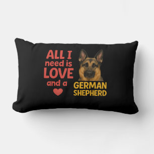 Coussin Rectangle Tout ce dont j'ai besoin c'est l'amour et un berge