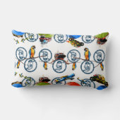 Coussin Rectangle Tout le garçon de choses personnalisé/lunatique (Verso)