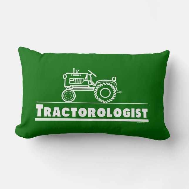 Coussin Rectangle Tracteur drôle (Recto)