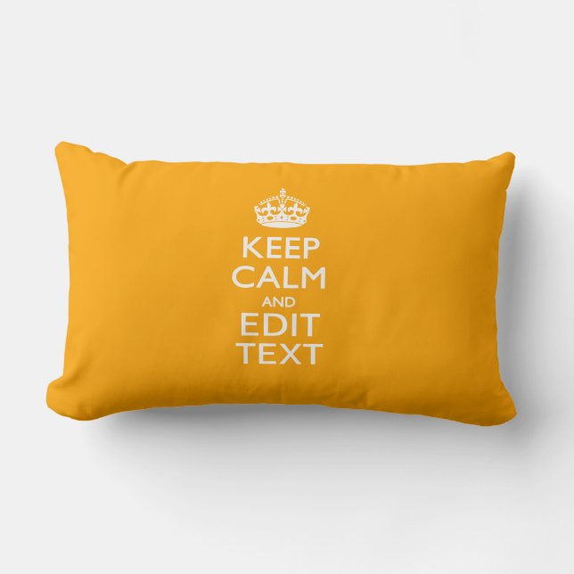 Coussin Rectangle Trafic Accent Jaune Conserver Le Calme Et Votre Te (Recto)