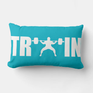 Coussin Rectangle TRAIN - Motivation Gym