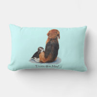 très mignon chiot beagle bouddin maman chien