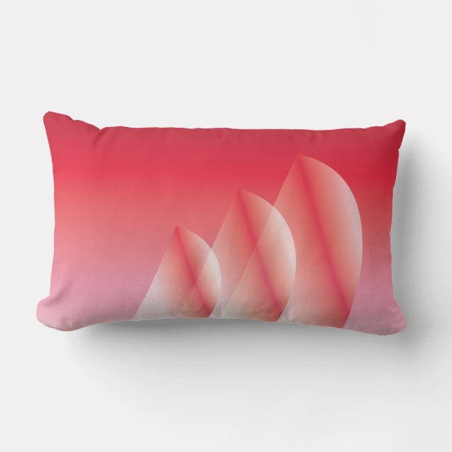 Coussin Rectangle Tri-Sail Translucide Scarlet Sails doux rêves (Recto)