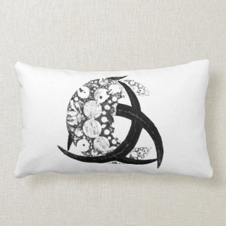 COUSSIN RECTANGLE * TRIQUETRA & CRESCECENT MOON *