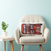 Coussin Rectangle Trois autobus (Chaise)