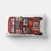Coussin Rectangle Trois autobus (Recto)