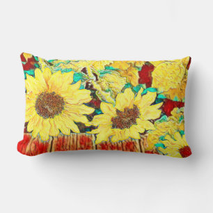 Coussin Rectangle Trois tournfleurs