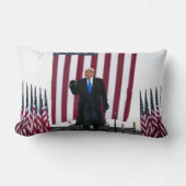 Coussin Rectangle Trump 2024 : Reprendre l'Amérique (Recto)