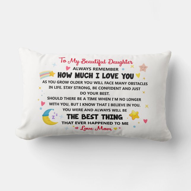 Coussin Rectangle Tu Es La Meilleure Chose Qui M'Est Jamais Arrivée  (Recto)