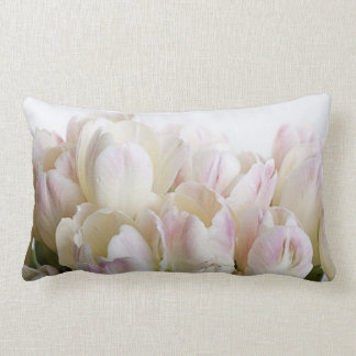 Coussin Rectangle Tulipes en pastel