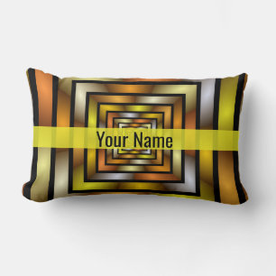 Coussin Rectangle Tunnel lumineux couleur Graphisme Nom du Motif