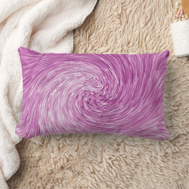 Coussin Rectangle Twirl rose...... (Couverture)