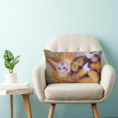 Coussin Rectangle Un clown doux jouant du violon (Chaise)