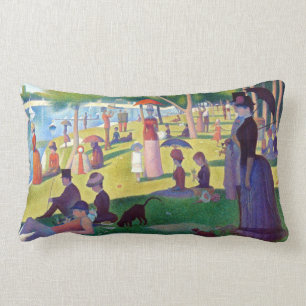 Coussin Rectangle Un dimanche après-midi sur la La grand Jatte par
