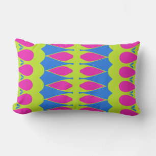 Coussin Rectangle Un élégant tissu coloré design classique lumbar