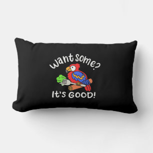 Coussin Rectangle Un Oiseau De Perroquet Coloré Veut Certains