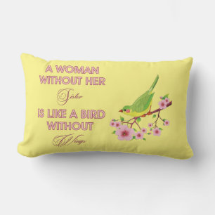 COUSSIN RECTANGLE UNE FEMME AVEC SA SOEUR...