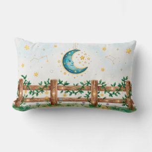 Coussin Rectangle Une illustration onirique à l'aquarelle
