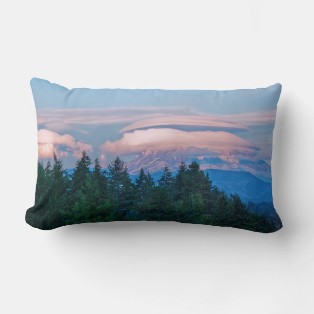 Coussin Rectangle Une soirée d'été (Recto)