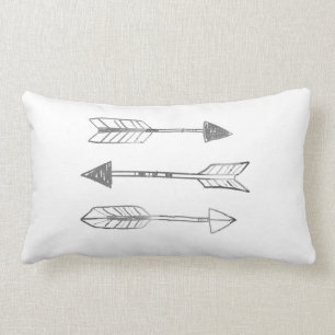 Coussin Rectangle Une trinité des flèches par VOL25