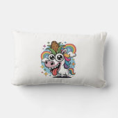 Coussin Rectangle Unicorne unique (Verso)