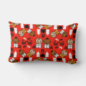 Coussin Rectangle Unique Orange Nouveau Cadeau bébé (Verso)