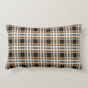 Coussin Rectangle Université du Commonwealth de Virginie Tartan