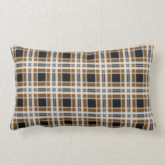 Coussin Rectangle Université du Commonwealth de Virginie Tartan
