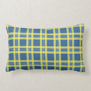 Coussin Rectangle Université du Delaware Tartan