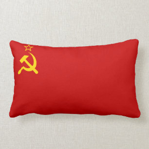 Coussin Rectangle URSS Union soviétique communiste faucille et marte