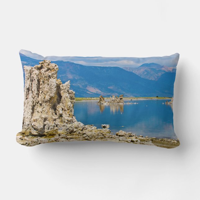Coussin Rectangle USA, Californie, Mono Lake South Tufa Reserve (Recto)