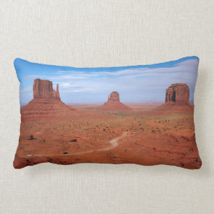 Coussin Rectangle Utah. Frontière de l'Arizona, Nation Navajo, Monum