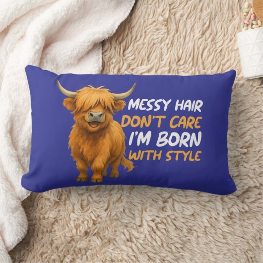 Coussin Rectangle vache des hautes terres, vache écossaise, écossais (Couverture)