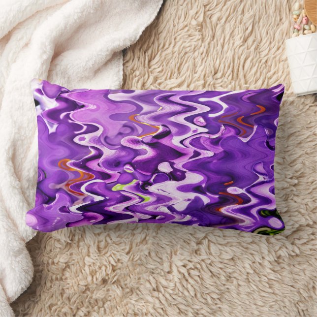 COUSSIN RECTANGLE VAGUES DE FLEURS (Couverture)