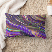 Coussin Rectangle Vagues fracturées du paysage marin Abstrait 24 (Couverture)