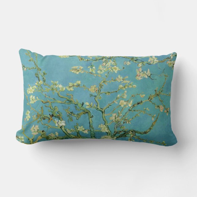 Coussin Rectangle Van Gogh | Fleur d'amande | 1890 (Recto)