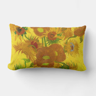 Coussin Rectangle Van Gogh Quinze Tournesols Dans Un Vase Art