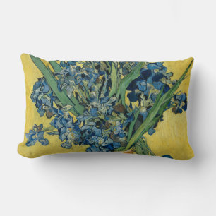 Coussin Rectangle Vase avec Irises par Van Gogh