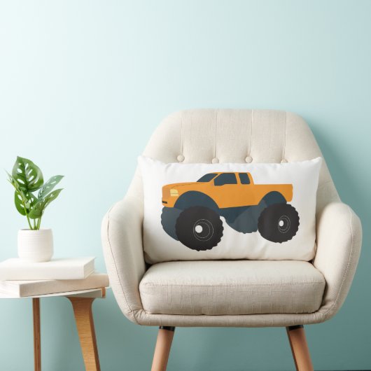 Coussin Rectangle Véhicule monstre (Chaise)