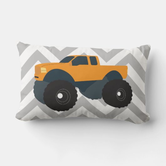 Coussin Rectangle Véhicule monstre (Verso)