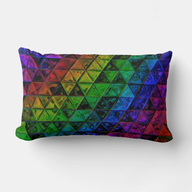 Coussin Rectangle Verre de fierté (Recto)