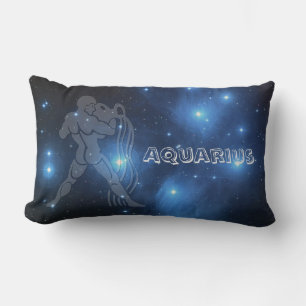 Coussin Rectangle Verseau transparent