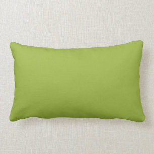 Coussin Rectangle   Vert citron moyen (couleur solide) jaune-vert