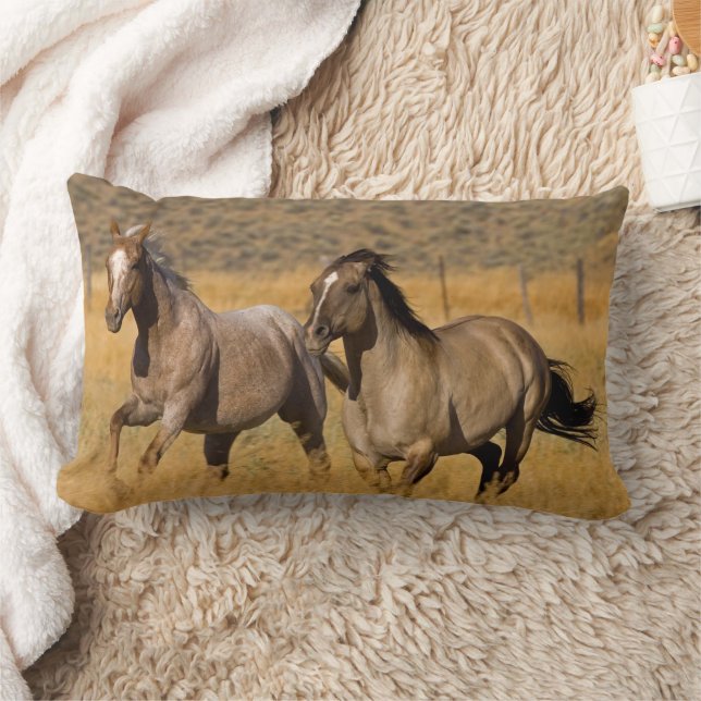 Coussin Rectangle Vie de ranch au Ponderosa Ranch (Couverture)
