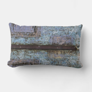 Coussin Rectangle vieux bateau bleu