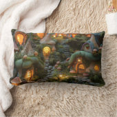 Coussin Rectangle Village de Gnome (Couverture)
