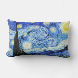 Coussin Rectangle Vincent Van Gogh, La nuit étoilée peinture