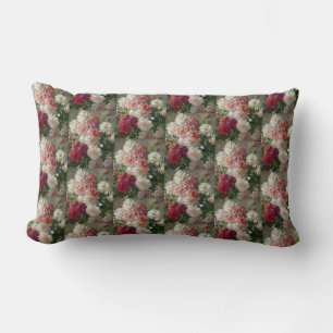 Coussin Rectangle Vintage Abbott Fuller Graves Peonies