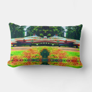 Coussin Rectangle Vintage Allemagne Munich Deutsch Museum starfighte